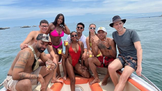 5 Island Tour with Lunch Snorkel in Cartagena Rosario Island