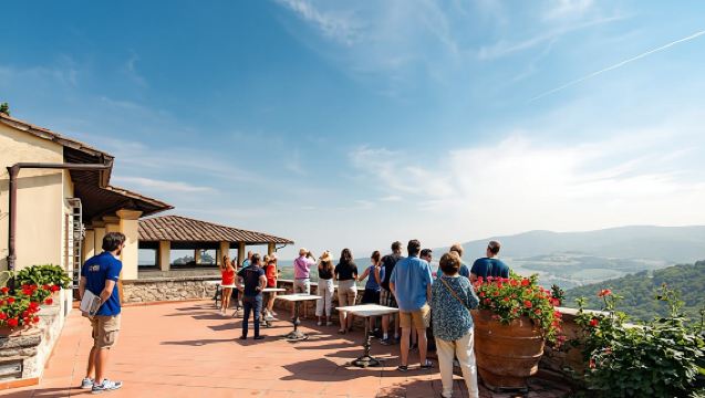 Tuscan day trip from Rome with lunch and wine tasting included