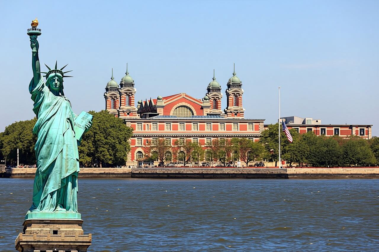VIP Access: Ellis Island, Statue Liberty and Battery Park Walking Tour