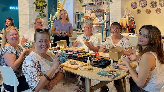 Mosaic Art Classes Melbourne: Turkish Lamp Workshop