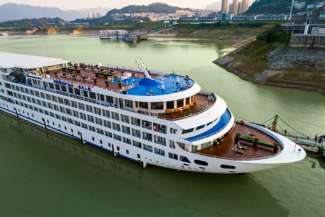 長江三峽遊/郵輪票總統6*7*8號遊船/重慶&宜昌&武漢出發單程|總統六號|總統七號|總統八號