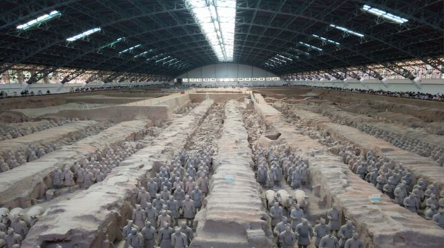 西安秦始皇帝陵博物院（兵馬俑）半日遊【秦始皇兵馬俑門票+人工講解+無線耳麥使用】
