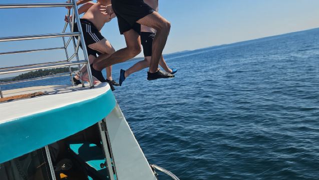 Funtana: Lim Fjord Cruise to Pirate's Cave with Snorkeling