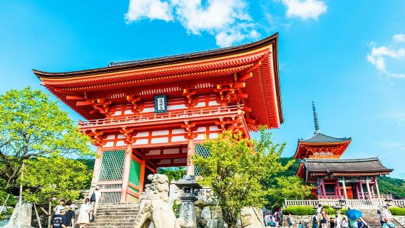 Kyoto/Osaka: Kyoto and Nara World Heritage Day Tour