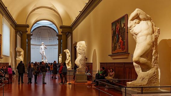 ฟลอเรนซ์: ทัวร์พร้อมไกด์นำชมอนุสาวรีย์ดาวิดและมหาวิหารดูโอโม (พร้อมตั๋วเข้าชม)