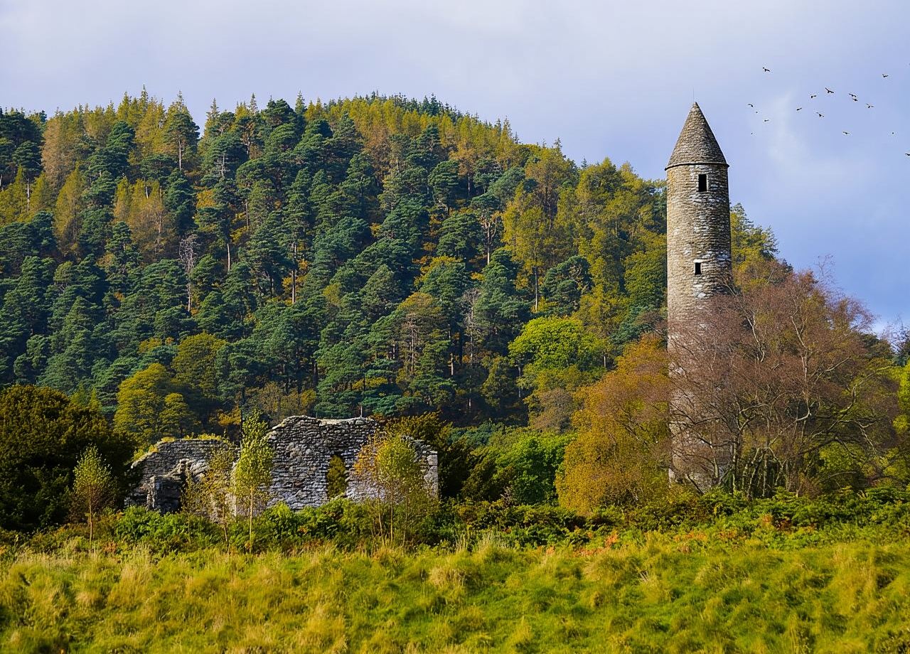 Da Dublino: gita di mezza giornata a Glendalough e Wicklow