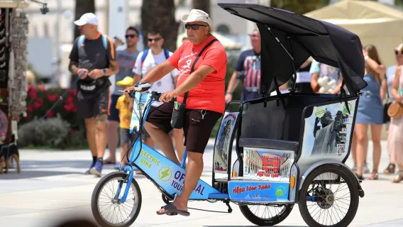 Tour di Spalato in risciò elettrico privato