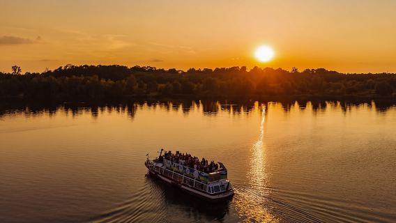 Tour auf dem Cospudener See
