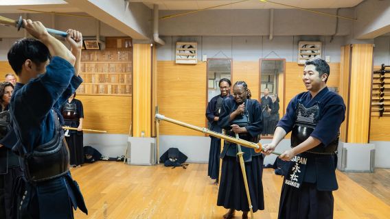 Tokio: Samurai-Kendo-Übungserlebnis
