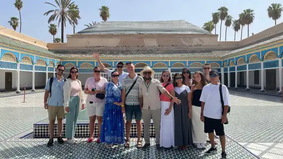 Marrakech: Bahia Palace, Madrasa Bn Yousef, Souk Medina Tour