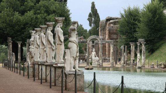From Rome: Villa d'Este and Hadrian's Villa Tour with Lunch