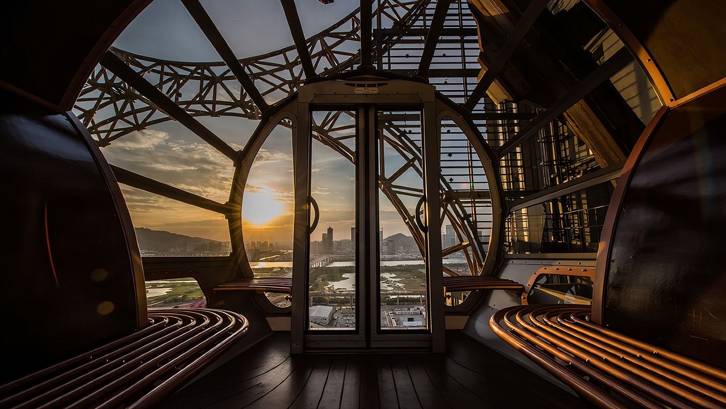 Baucar Tunai Makan MOP100 di Grand Lisboa Palace Macau + Ferris Roda 8 di Star of Stanley Ho