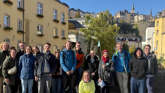 Recorrido a pie por la Navidad en Luxemburgo