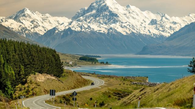 紐西蘭【皇后鎮出發 周邊中文一日遊】格林諾奇箭鎮庫克山瓦納卡