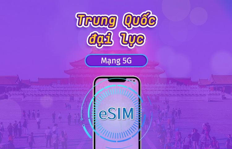 eSIM 5G Trung Quốc đại lục | Hỗ trợ Google Maps & ChatGPT | 500MB~100GB | Dữ liệu được làm mới mỗi 24 giờ | 1–365 ngày | Mã QR