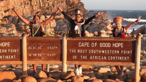 From Cape Town: Table Mountain, Cape of Good Hope & Penguins including Park Fees