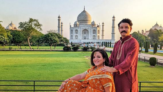 Da Delhi: tour del Taj Mahal e di Agra in treno superveloce