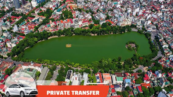 Private transfer from the Noi Bai Airport to central Hanoi or vice versa
