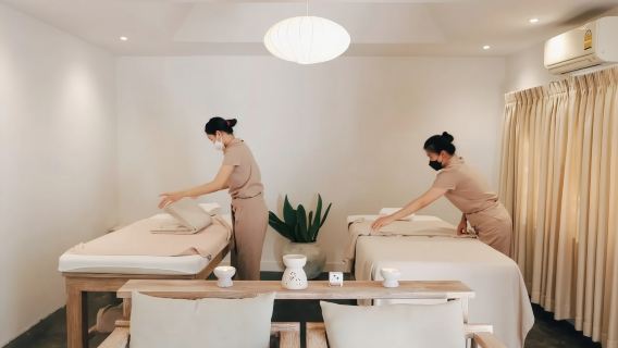 Experience authentic Thai massage at Cheeva Spa in Chiang Mai