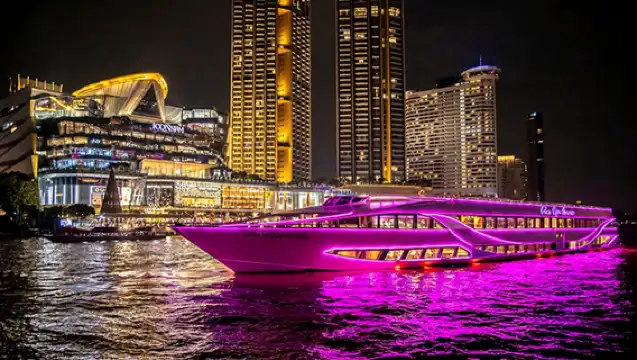 曼谷夜遊湄南河遊船 奧朗卡王子號/奧彼林富麗堂皇/昭披耶公主號任選（豪華遊船+自助晚餐+現場表演）