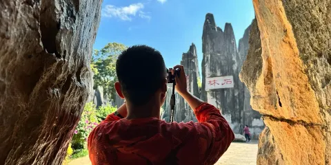 石林風景區+九鄉一日遊:7人小團+九鄉含雙索道雙遊船+可升級私家團