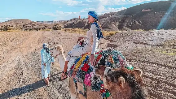 Marrakech: Agafay Desert Quad Biking & Camel Trek & Dinner & Show