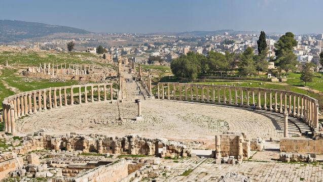 Tour di un'intera giornata: Umm Qais, Jerash e Ajloun da Amman