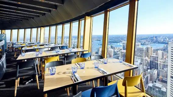 Sydney Tower Eye Revolving Restaurant Buffet (lunch/dinner + window seat)