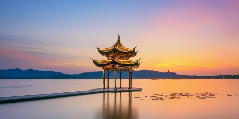 杭州雷峯塔+西湖遊船+三潭印月+岳王廟景區 半日遊獨立包團·私家團