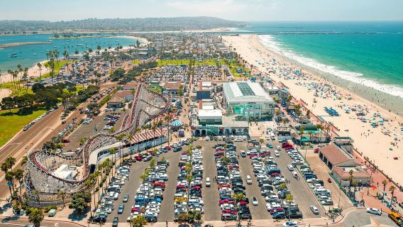 San Diego: Pass illimitato per giostre e giochi al Belmont Park