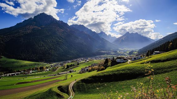 Innsbruck: Pendakian Panorama melintasi Telfer Wiesen