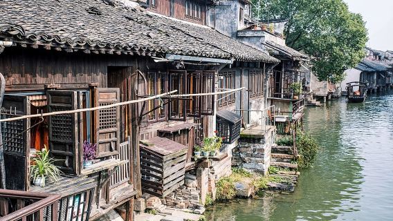 Business-Van | Englischsprachiger Reiseleiter | Abfahrt ab Hangzhou + Ostsektor + Westsektor + inklusive Nachtbesichtigung im Westsektor