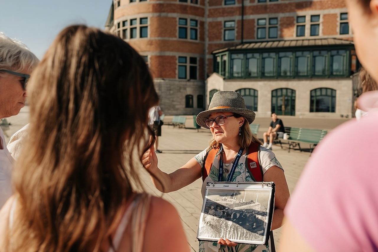 Recorrido privado a pie por el Viejo Quebec con funicular