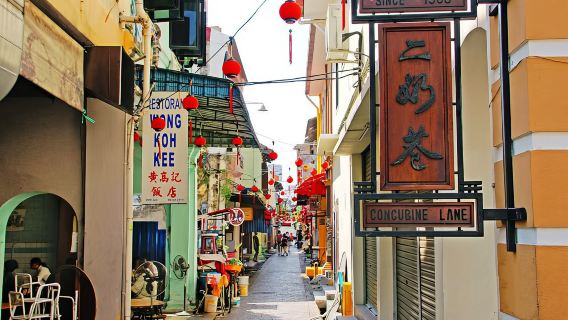 Tagesausflug von Penang nach Ipoh mit Besuch von Kellie's Castle, Spiegellake, Han Chin Pet Soo, Concubine Lane und Perak Tong inklusive Hin- und Rückfahrt