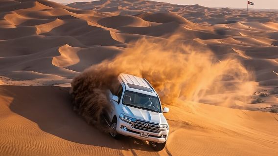 Private Desert Excursion with camel ride Sandboard & BBQ Dinner