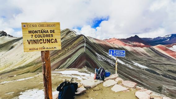 Rainbow Mountain 1-day tour from Cusco, Peru: Brunch, Hike, and Geological Wonders