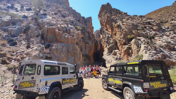 Trypiti-Strand und Schlucht Jeep-Safari