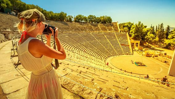 Lawatan Kumpulan Kecil Epidaurus, Mycenae dan Nafplio dari Athens