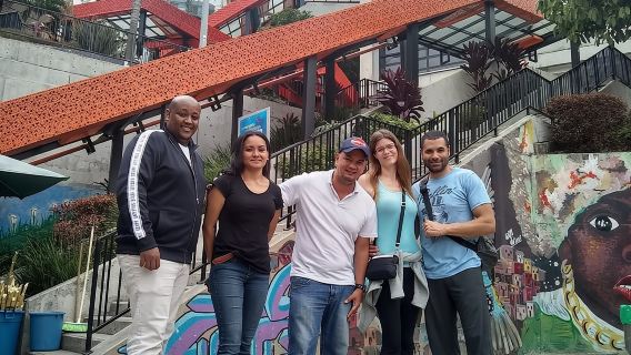 Barrio transformation and urban escalator of Comuna 13