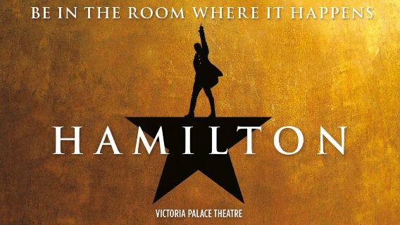 Experience the performance of Hamilton at Victoria Palace Theatre in London, UK