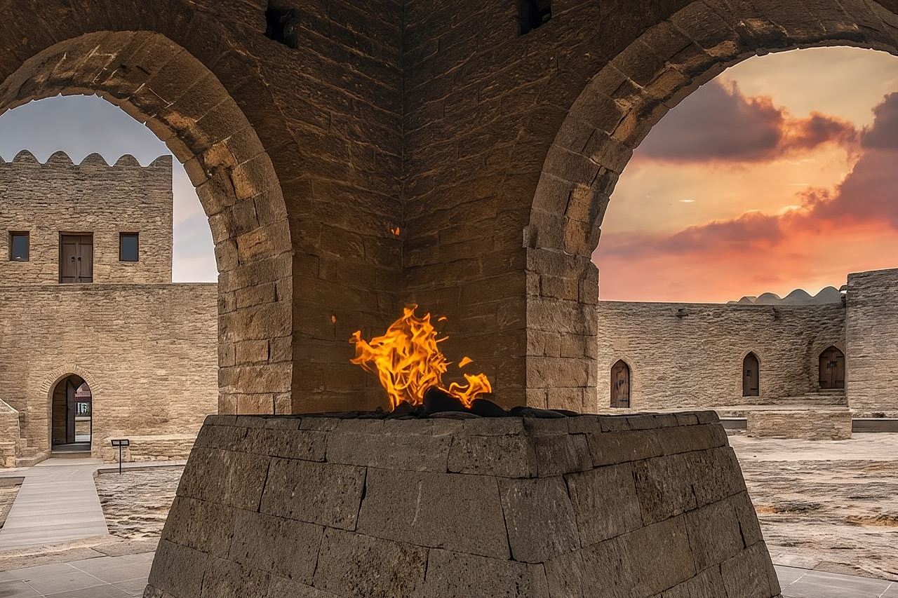 Baku: Gita giornaliera guidata a Gobustan e Absheron, pranzo incluso