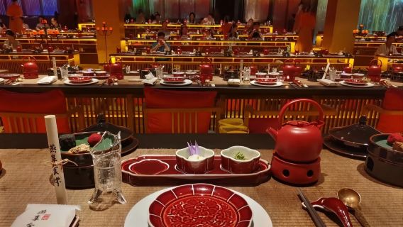 北京宮宴•沉浸式體驗漢文化美食劇場精品美食+舞蹈表演+歷史文化體驗+可選古代服飾化妝體驗R