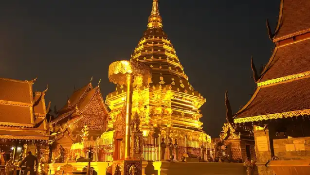 Wat Phra That Doi Suthep spiritual Sunrise Tour with an Ex-monk