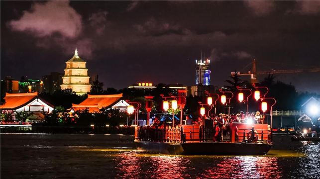 西安大唐芙蓉園+大唐芙蓉園《鼓》一日遊【宮廷燕樂/快速入園】