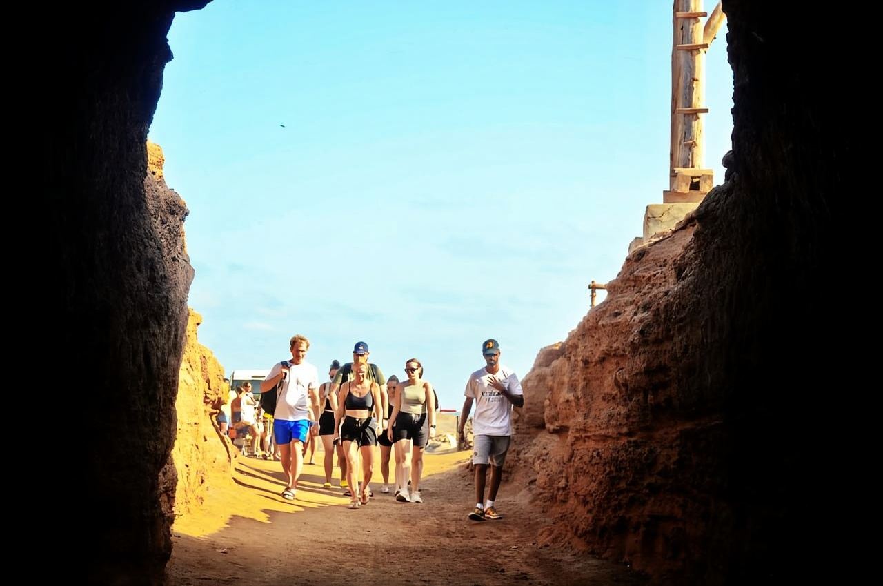 Sal island : Full day excursion Salinas, Shark Bay, Blue Eye