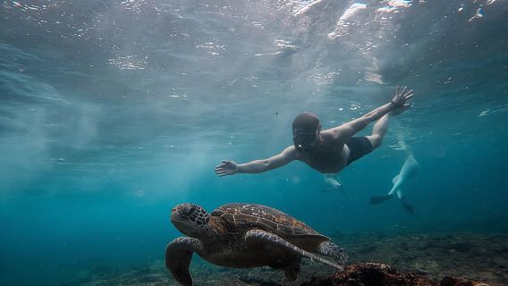 Dari Lembongan: Manta Point Snorkeling & Tur West Penida