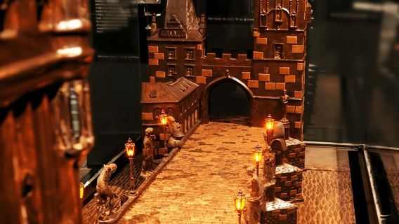 Eintrittskarte für das Choco Art Museum in Prag