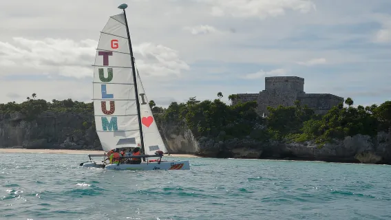 Tulum: tour in barca a vela
