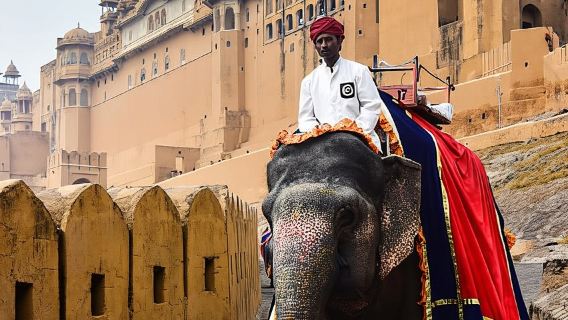 Jaipur: Private PinkCity & Stepwell Heritage Tour with Guide