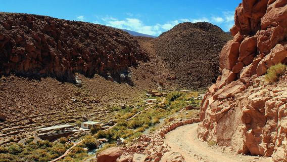 Mata Air Panas Puritama - Lawatan : San Pedro de Atacama - Chile